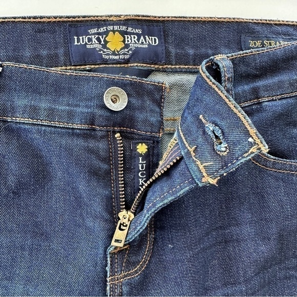 Lucky Brand jeans, Zoe Straight Cropped in a stretch denim - Picture 8 of 15